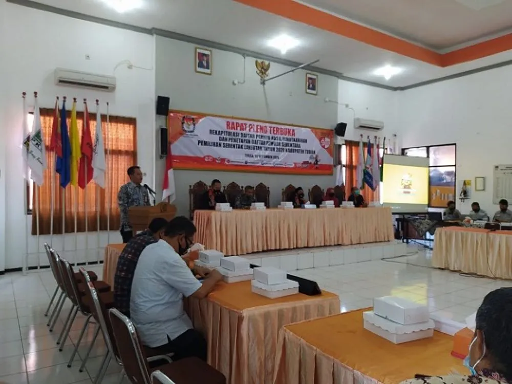 KPU Tuban Bersiap Mengumumkan dan Perbaikan DPS