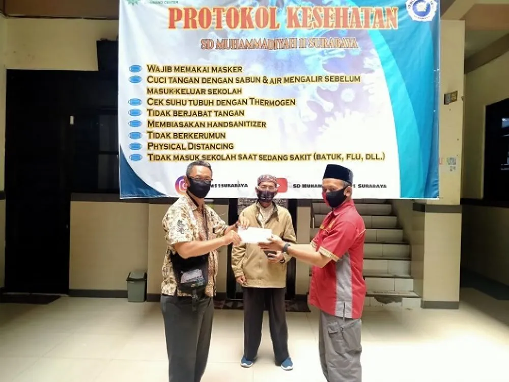 Rumah Pintar Matahari Terima Bantuan dari Empat AUM PCM Krembangan