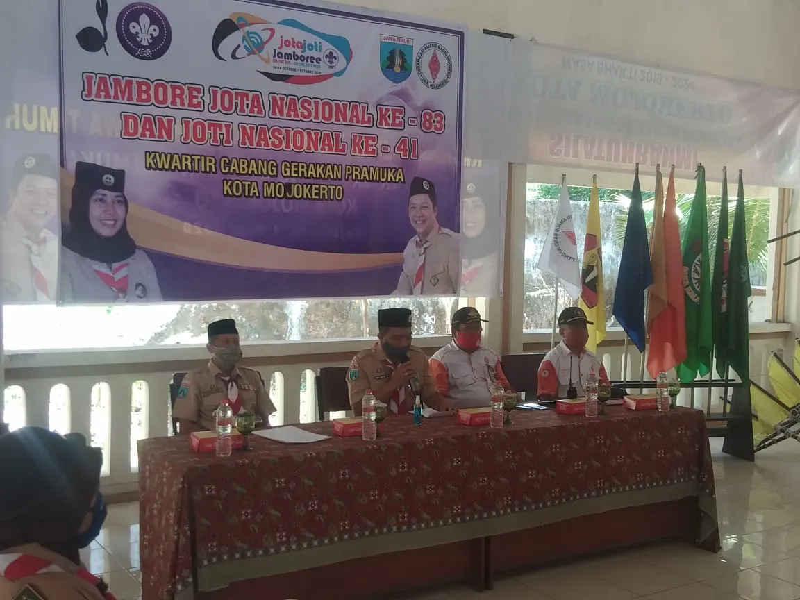 Asah Komunikasi, Pramuka Kota Mojokerto Gelar Jambore JOTA dan JOTI