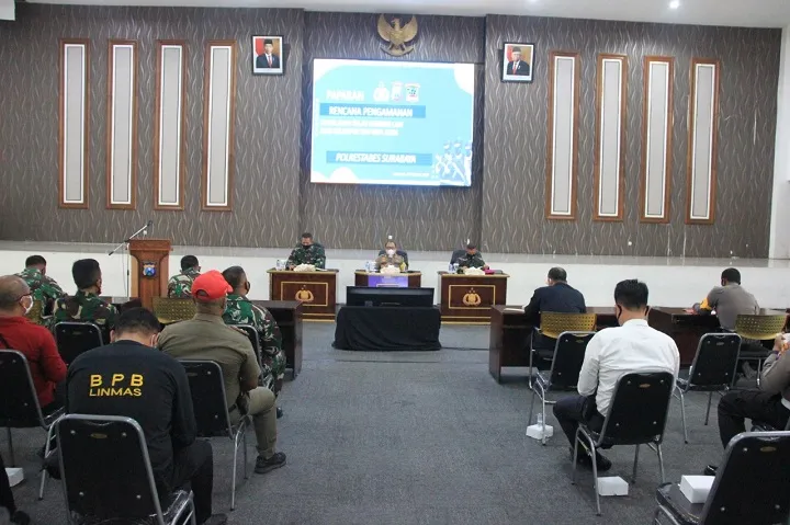 4.710 Personel Gabungan Dikerahkan Amankan Demo Omnibus Law