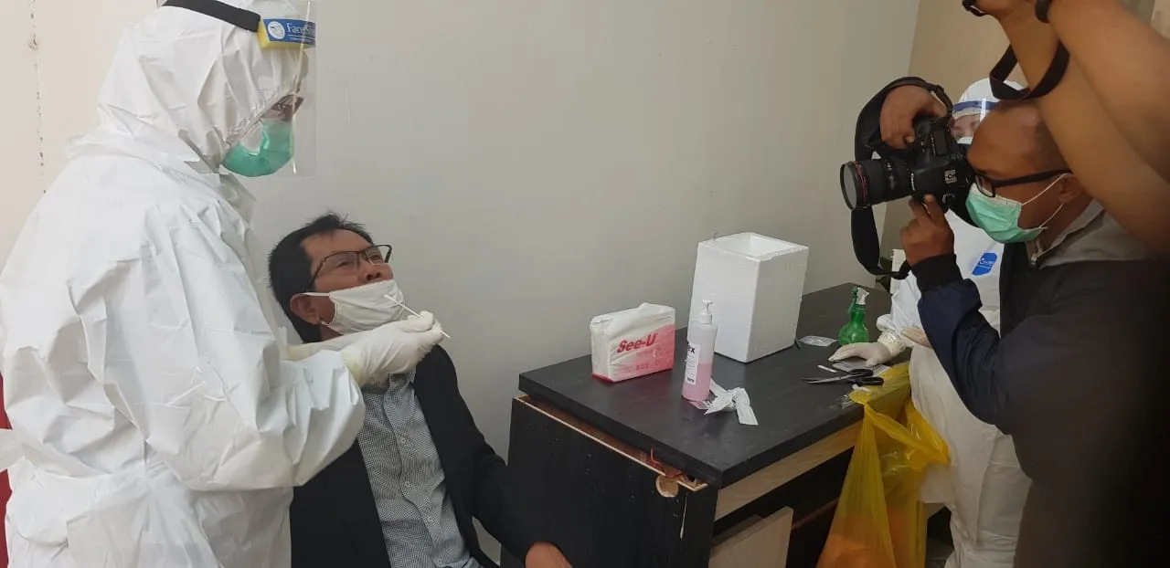 Hasil Test Swab Keluar, Pimpinan dan Anggota DPRD Surabaya Negatif