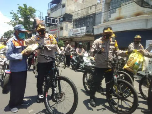 Ini Reward dan Punishment Prokes Polres Mojokerto Kota