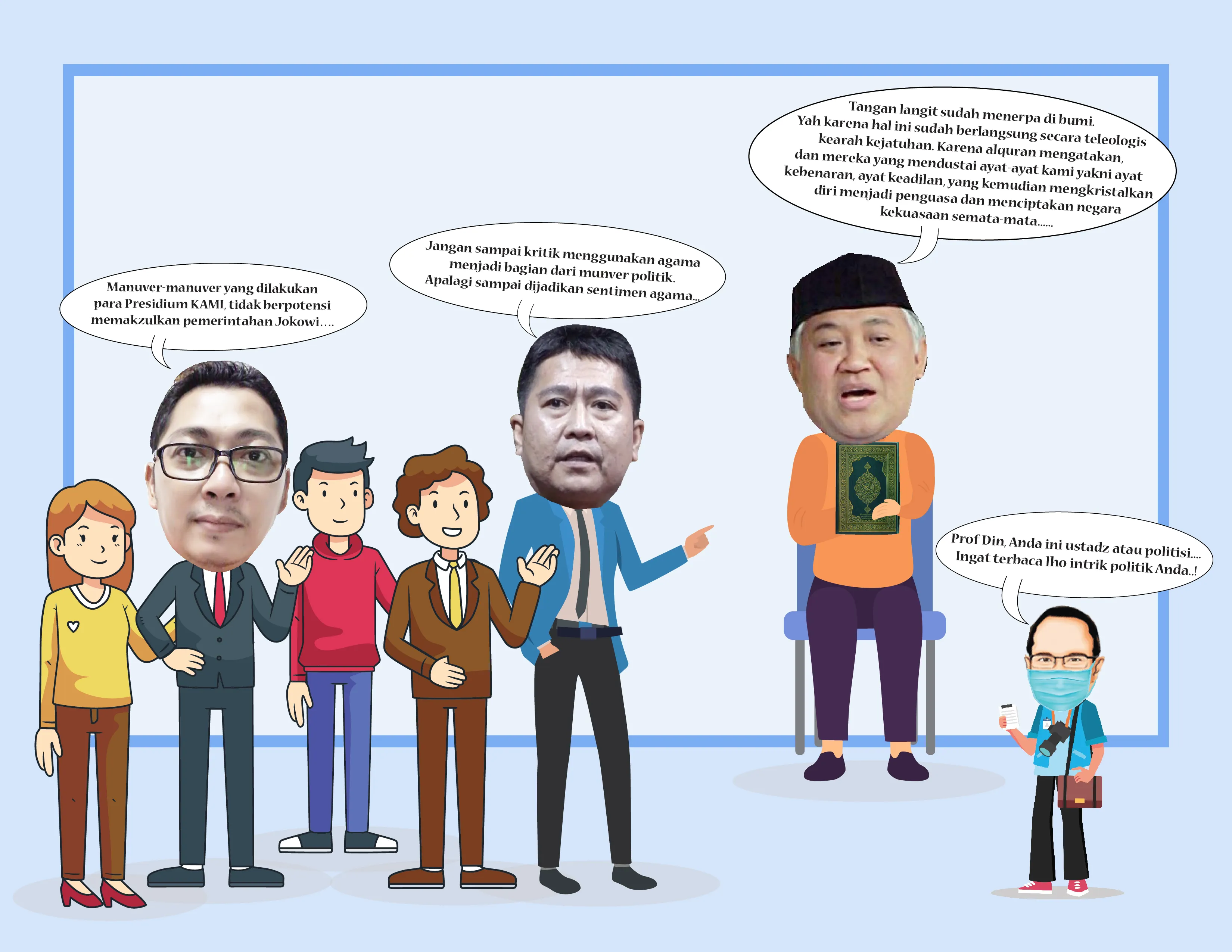 Jangan Gunakan Narasi Agama untuk Manuver Politik
