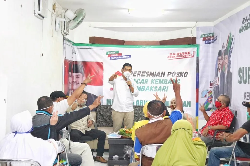 MAJU Bangun 1300 Posko Pemenangan