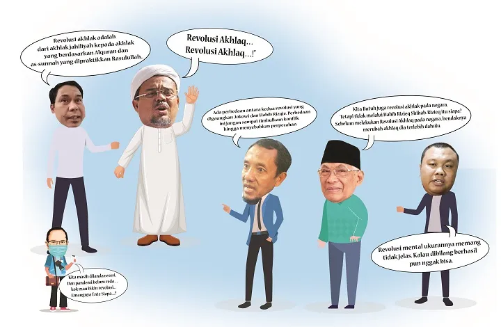 Rizieq Kurang Pantas Suarakan Revolusi Akhlaq