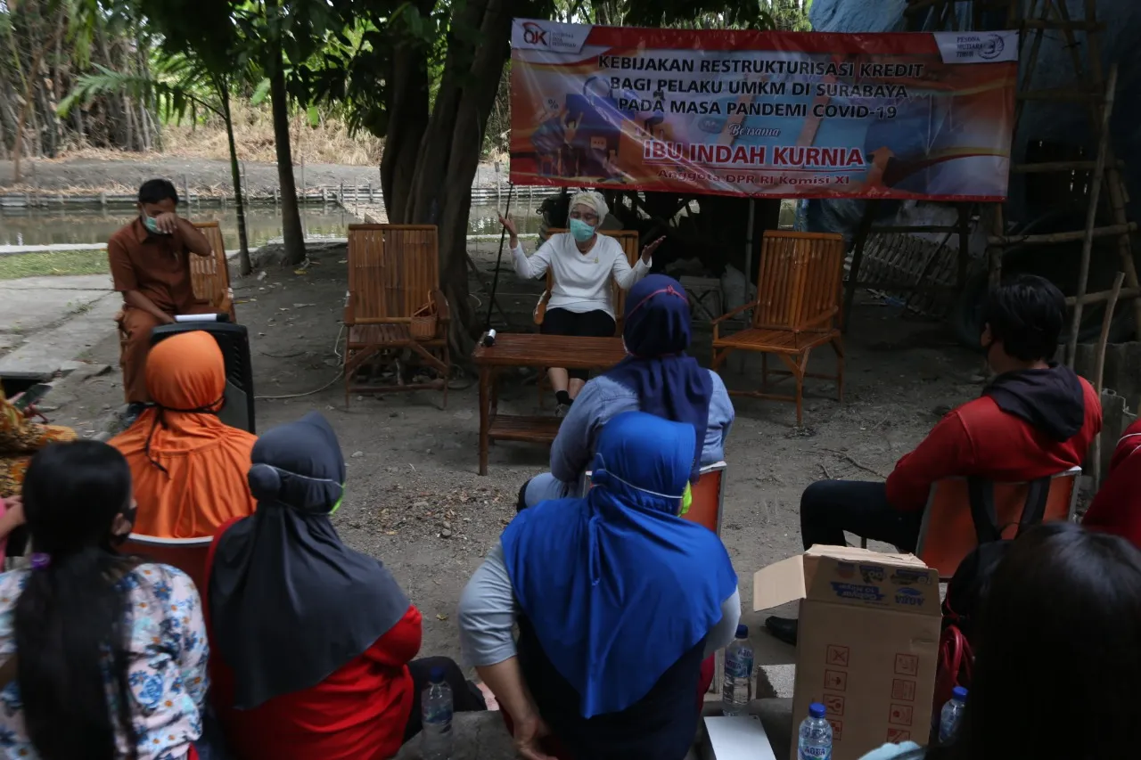 Komisi XI DPR RI Dorong Sektor UMKM di Tengah Pandemi Covid-19