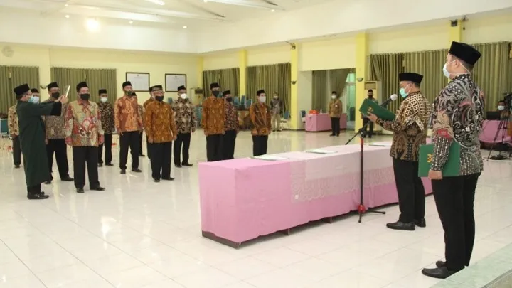 SK Menteri Agama Turun, Kepala Kantor Kemenag Jombang Dimutasi