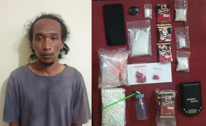 Edarkan Sabu dan Pil Koplo, Warga Kediri Diringkus