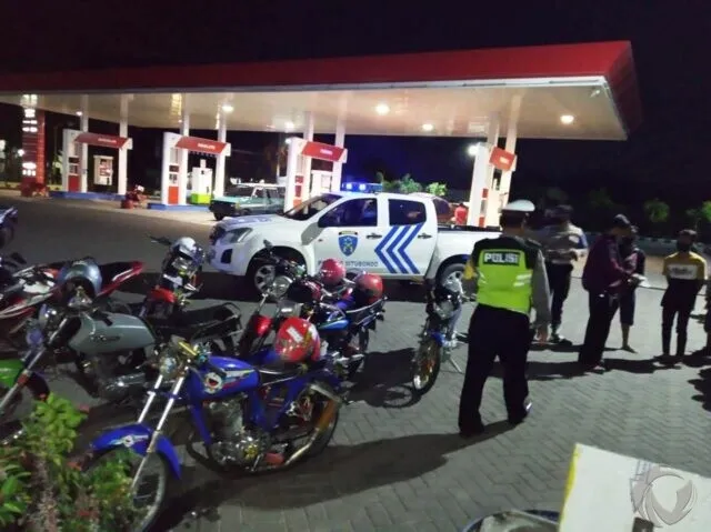 8 Motor Bodong Diamankan Saat Razia Balap Liar