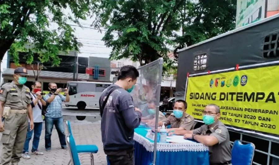 Menuju Zona Hijau, Tingkat Pelanggar Prokes di Tulungagung Menurun