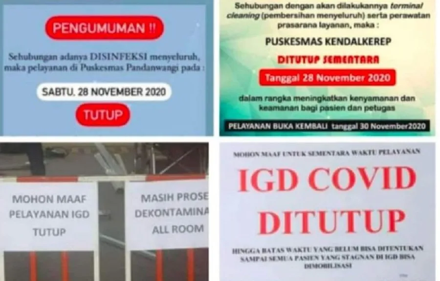 Ruang Isolasi Pasien Covid-19 di RS Kota Malang Penuh