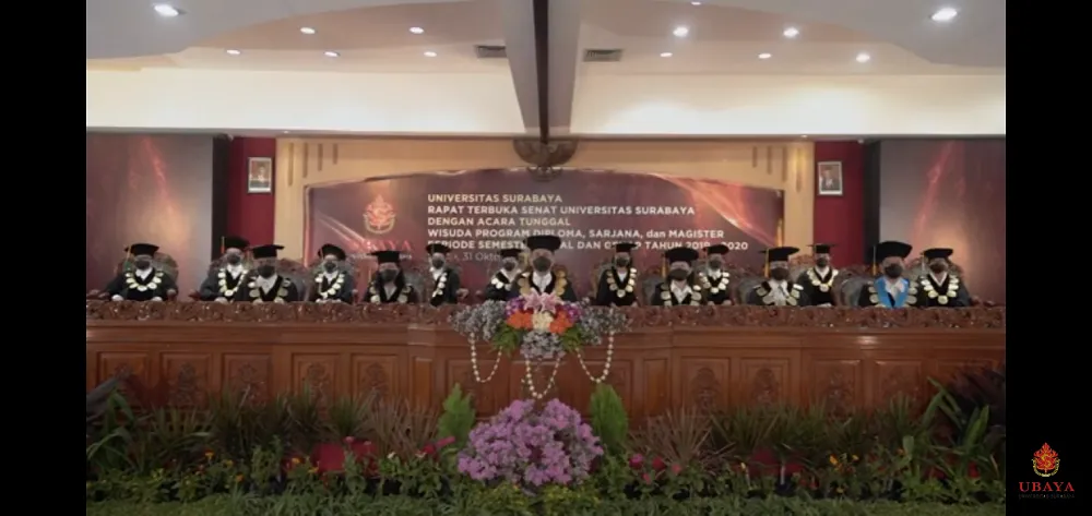 Di Tengah Pandemi, Ubaya Gelar Wisuda Perdana Fakultas Kedokteran