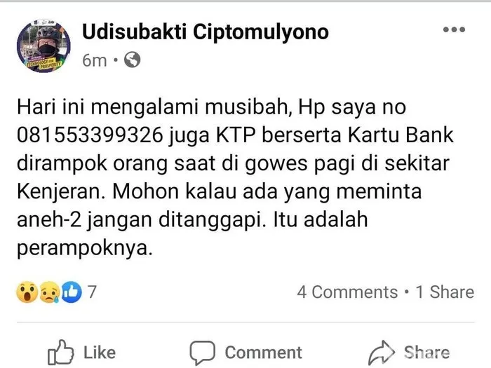 Profesor ITS Dibegal saat Gowes di Kenjeran