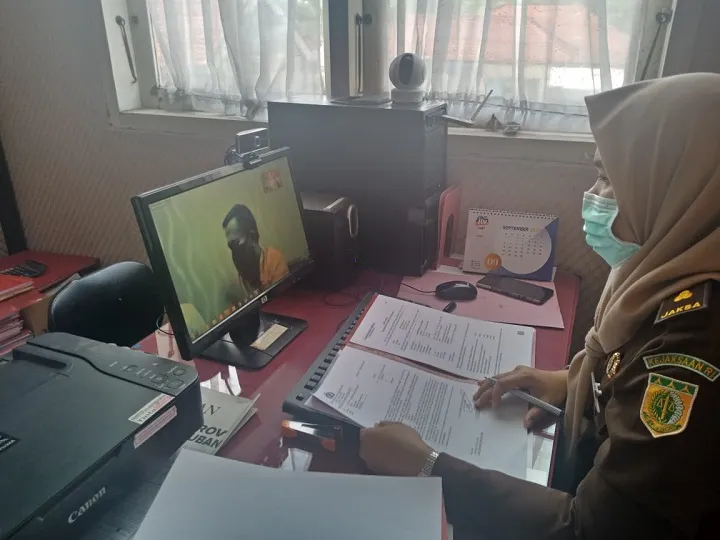 Karena Covid, Sidang Tipikor Mantan Kades Dibee Secara Daring
