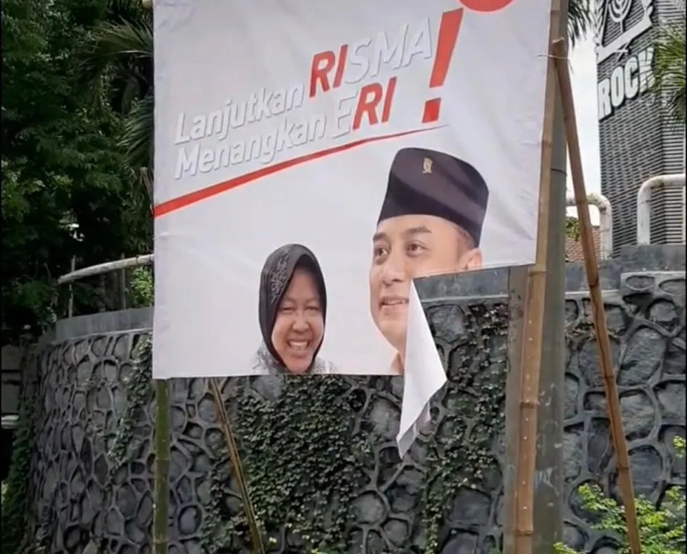 Baliho-Spanduk Eri-Armuji Dirusak, Jubir: Kita Tidak Boleh Membalas
