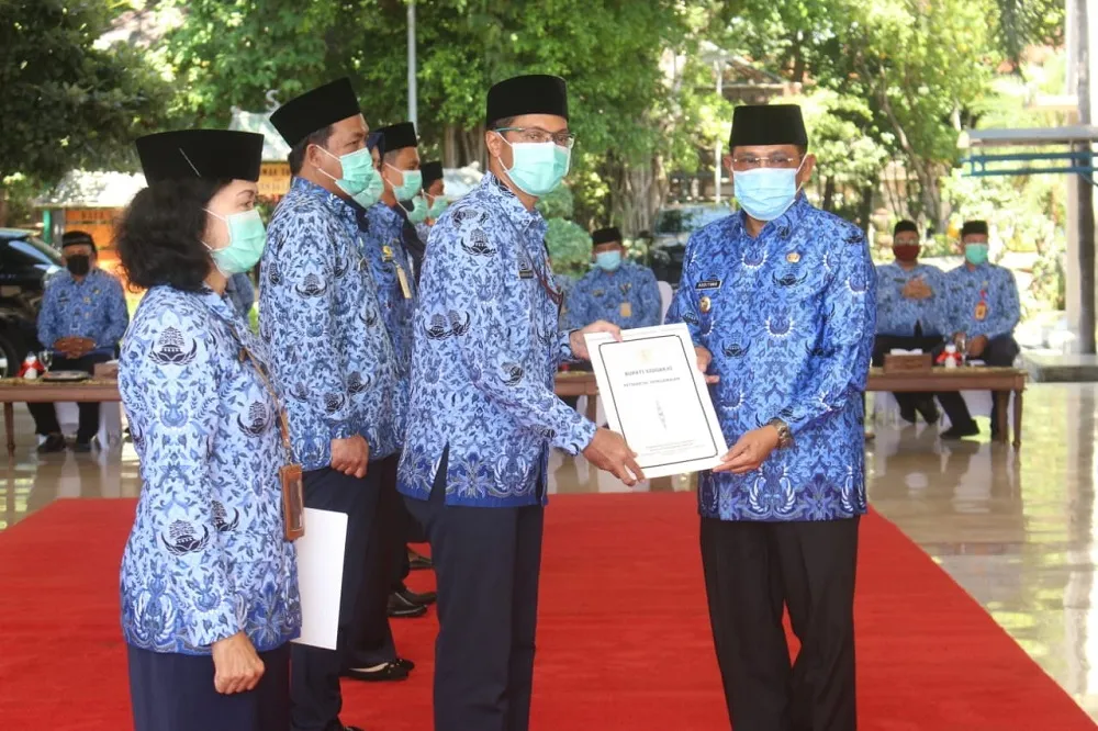517 PNS Sidoarjo Naik Pangkat