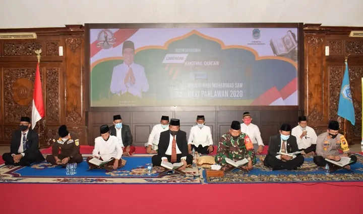 Sepanjang Covid, Peringati Hari Besar Gelar Khotmil Qur'an