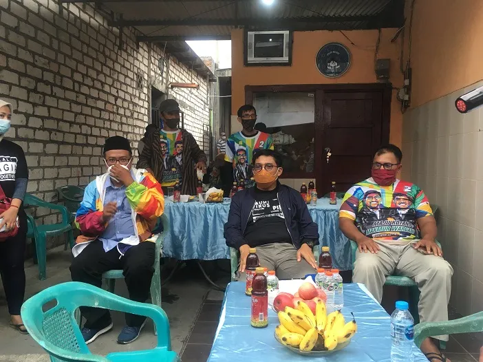 Bangun Jembatan, Machfud Arifin Ajak Warga Jaga Kebersihan Kali