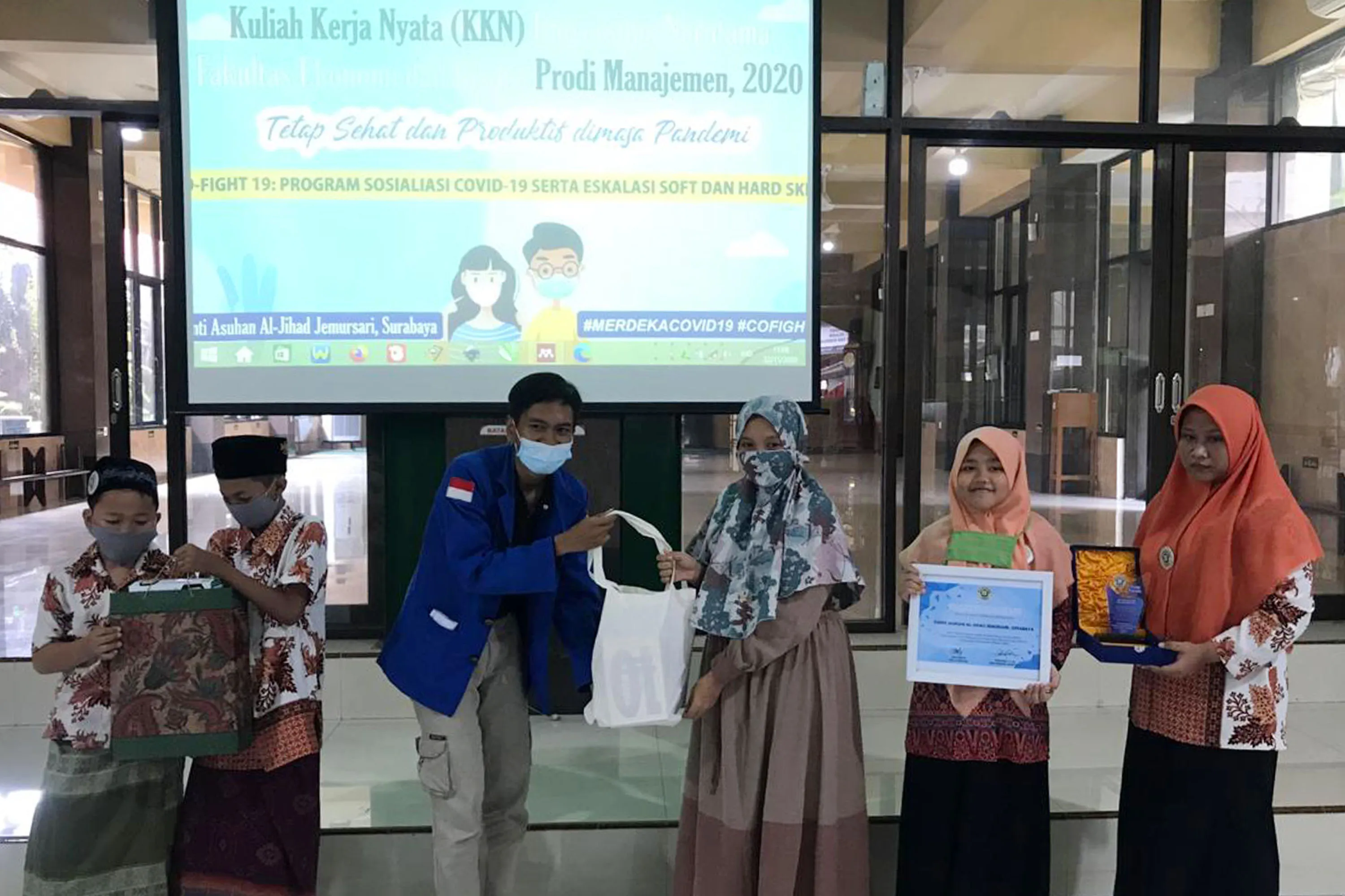 Baca juga : KKN Universitas Narotama Beri Edukasi Prokes Panti Asuhan Al-Jihad