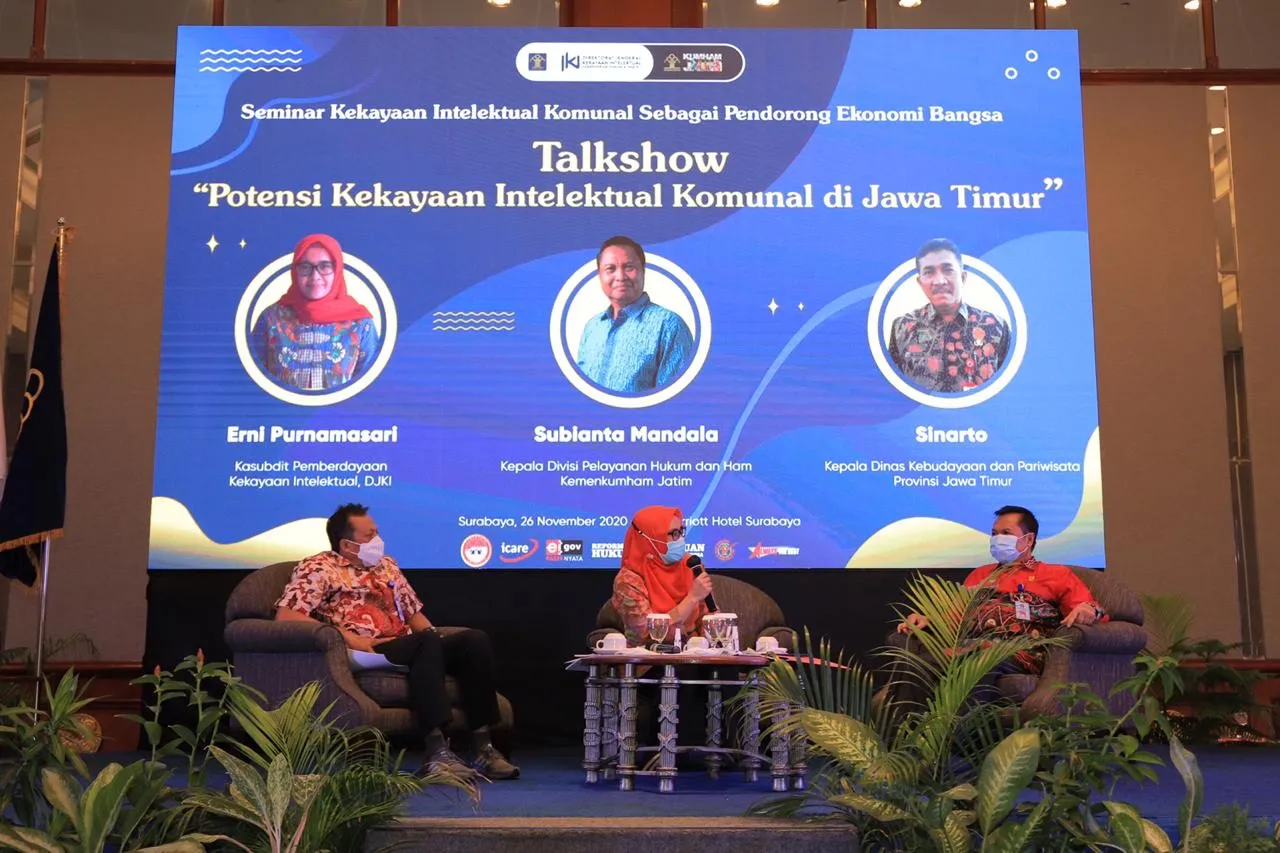 Kemenkumham Jatim Kampanyekan KIK Sebagai Pendorong Ekonomi Bangsa