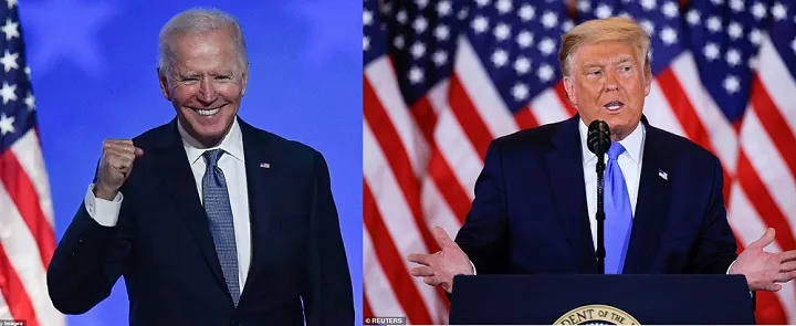 24 Jam Usai Coblosan, Trump dan Biden Saling Klaim