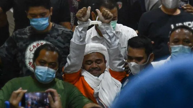 Rizieq Shihab Ditahan Polda Metro Jaya