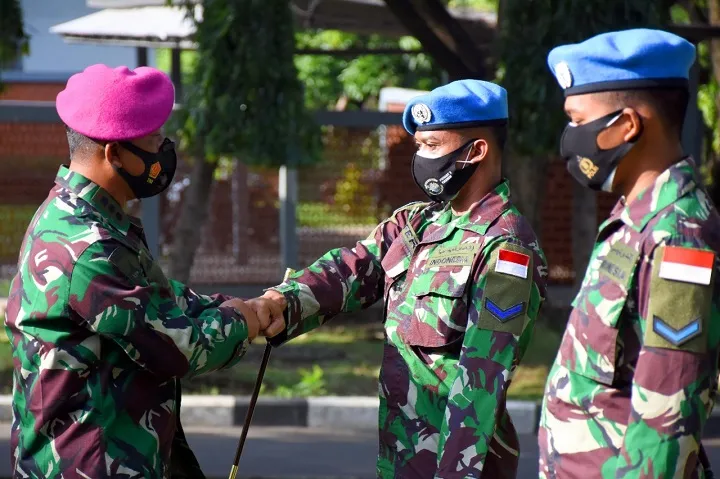 Danmenart Berikan Pengarahan Kepada Satgas UNIFIL XXIII-0
