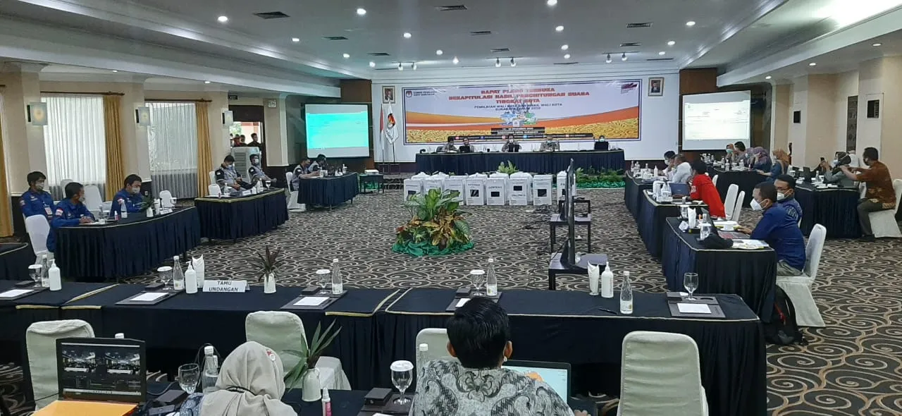 KPU Kota Surabaya Gelar Rekapitulasi Penghitungan Suara