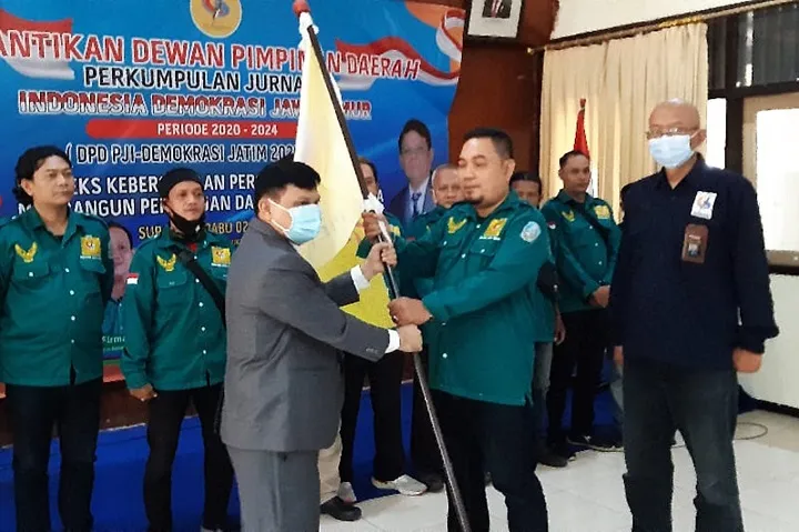 Pelantikan DPD PJI-Demokrasi Jatim