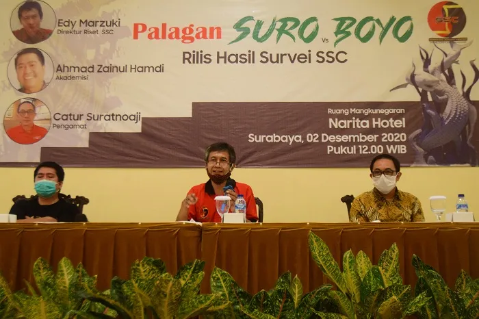 Survei SSC: Selisih 11,8 Persen, Elektabilitas ERJI Lampaui MAJU