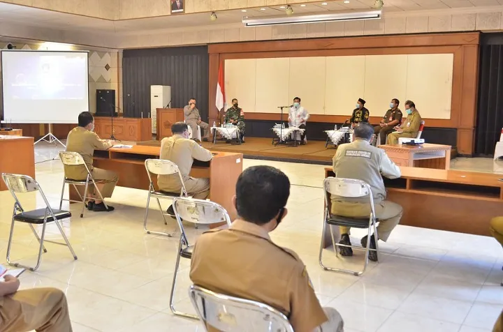 Gresik Kembali Intensifkan Penegakan Protokol Kesehatan