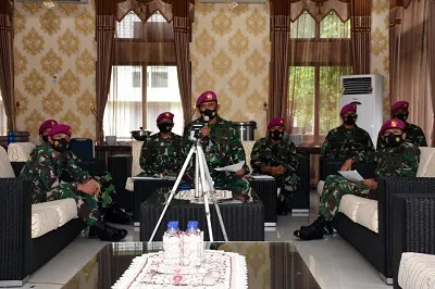 Baca juga : Danmenart 2 Marinir Pantau Prajurit via Video Conference