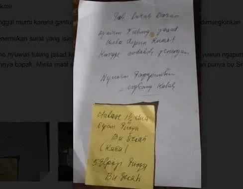 Lansia Ditemukan Gantung Diri di Kiosnya