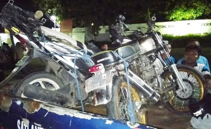 Motor Adu Banteng, 1 Tewas 1 Luka
