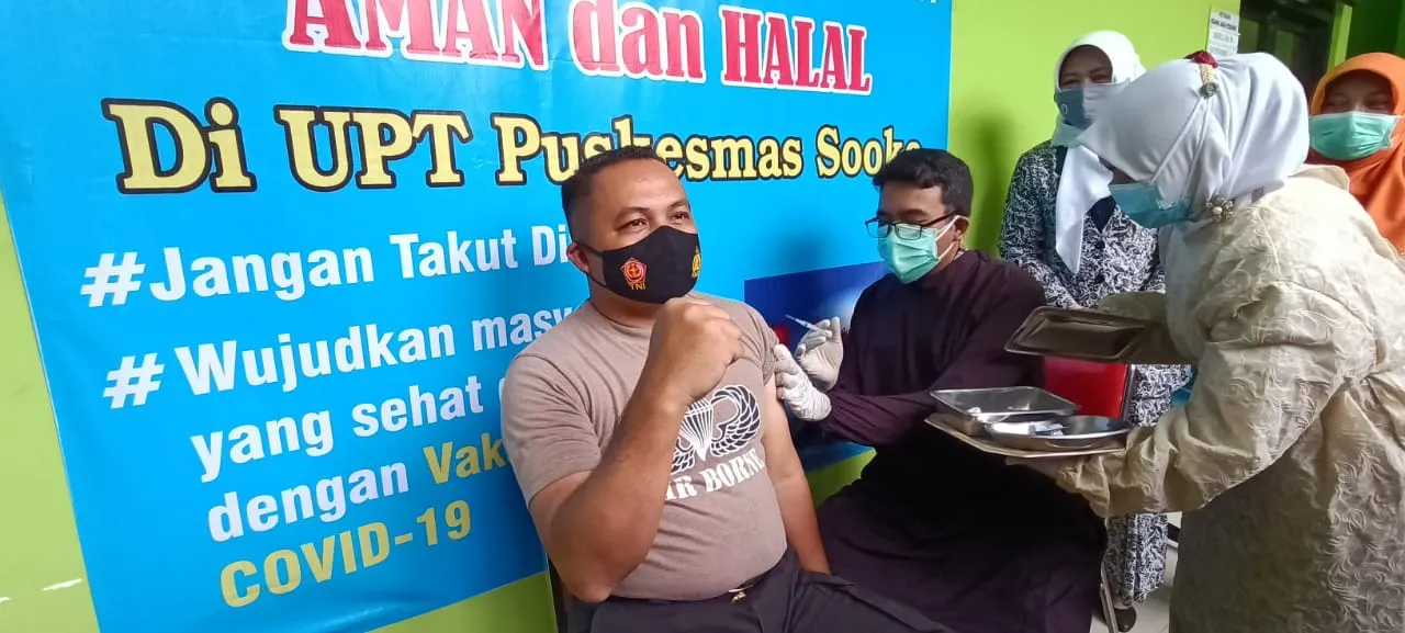 Vaksinasi Covid-19 Perdana, Forkopimda Mayoritas Diwakilkan