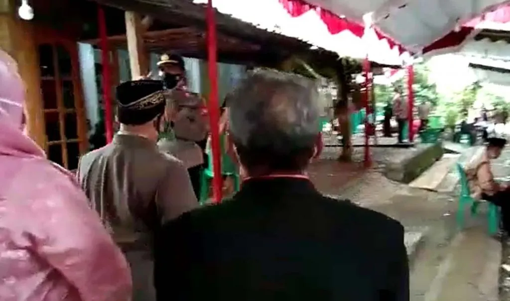 Timbulkan Kerumunan, Resepsi Pernikahan Dibubarkan