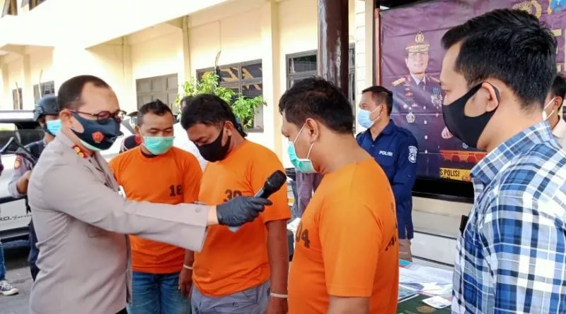 Polres Nganjuk, Bongkar Kredit Fiktif Rp 518 Juta