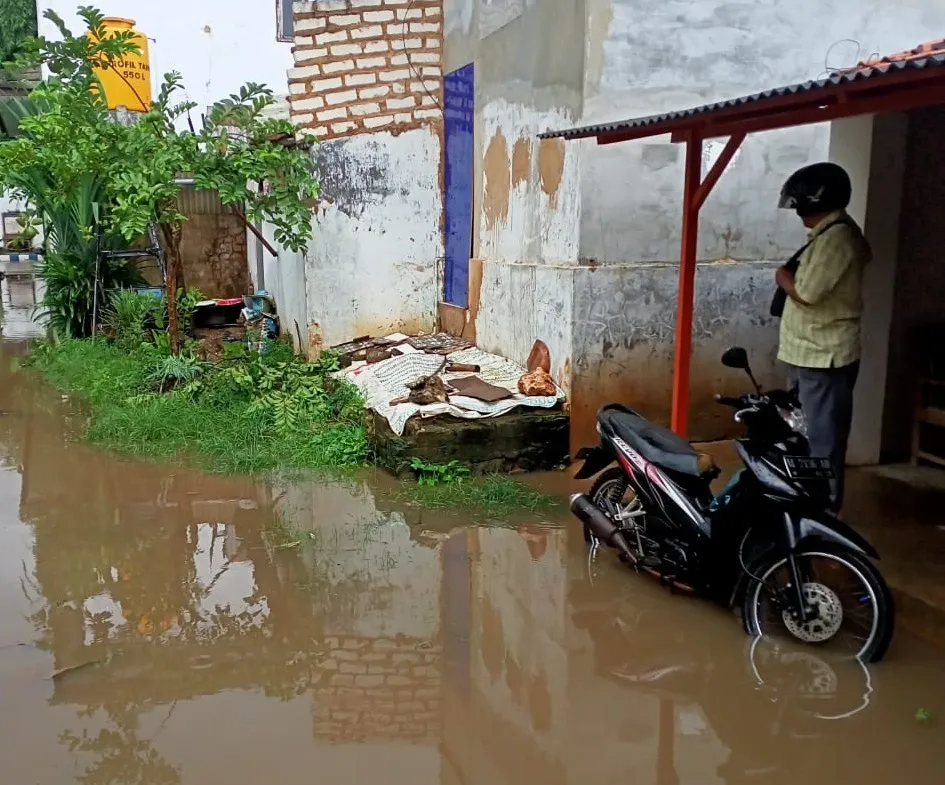 Curah Hujan Tinggi, Sumenep Terendam Banjir