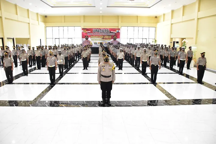 177 Anggota Polresta Sidoarjo Naik Pangkat