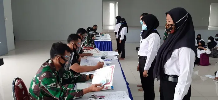 4.714 Orang Daftar Prajurit TNI AL Gelombang I Wilayah Surabaya