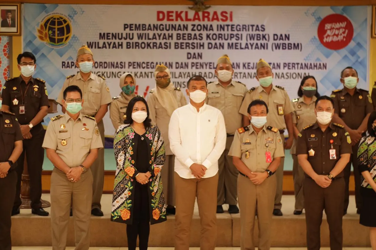 Kanwil BPN Bersama Polda Jatim Gelar Koordinasi Pencegahan Mafia Tanah