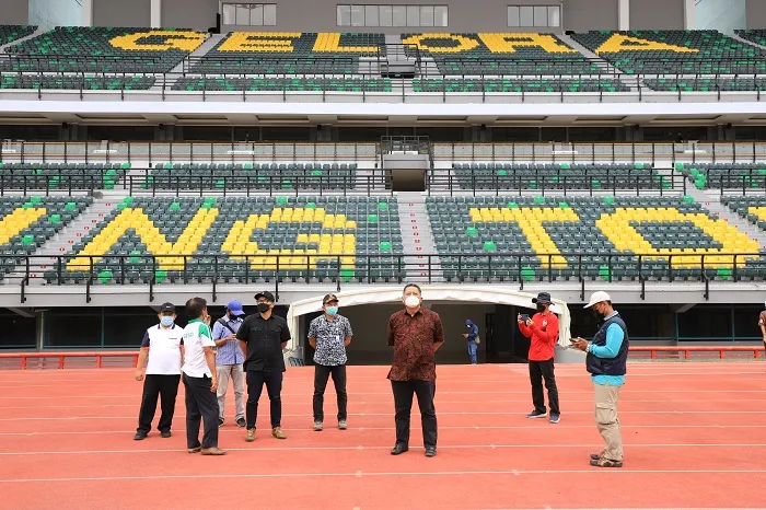 Plt Wali Kota Tinjau Tiga Lapangan Latihan GBT