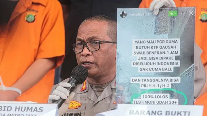Polri Mulai Usut Tes Swab Palsu Naik Pesawat
