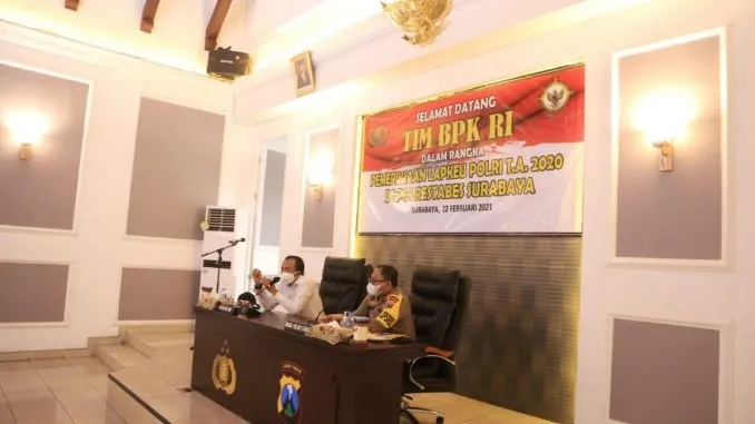 BPK-RI Kunjungi Polrestabes Surabaya
