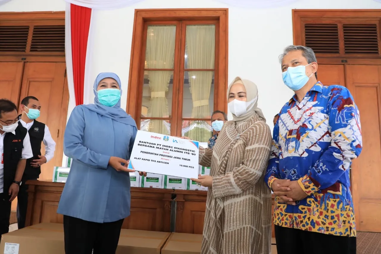 Pemprov Jatim Terima 10 Ribu Alat Rapid Test Antigen