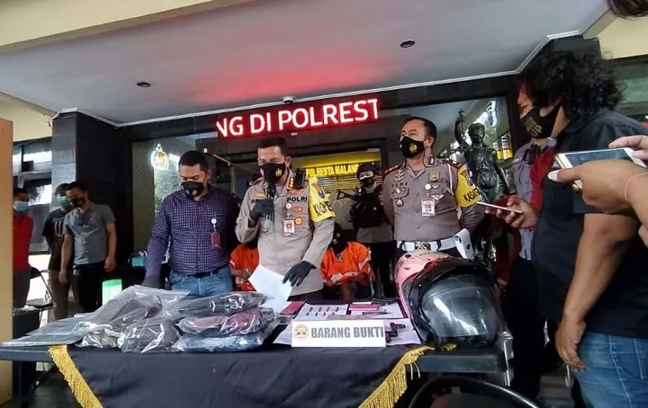 Serang Polisi Gunakan Clurit, 2 Maling Motor Dilumpuhkan
