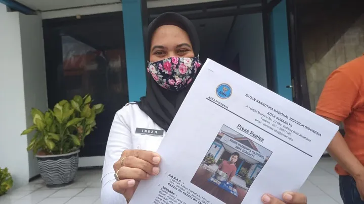 BNNK Surabaya Tangkap 2 Pengedar Sabu Jaringan Lapas
