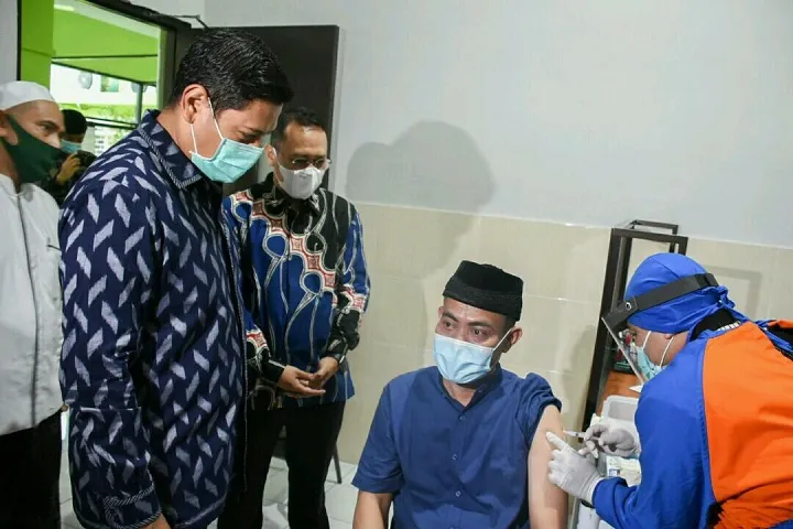Wali Kota Kediri: Togam Divaksin Agar Aman Dalam Mengajar Santri