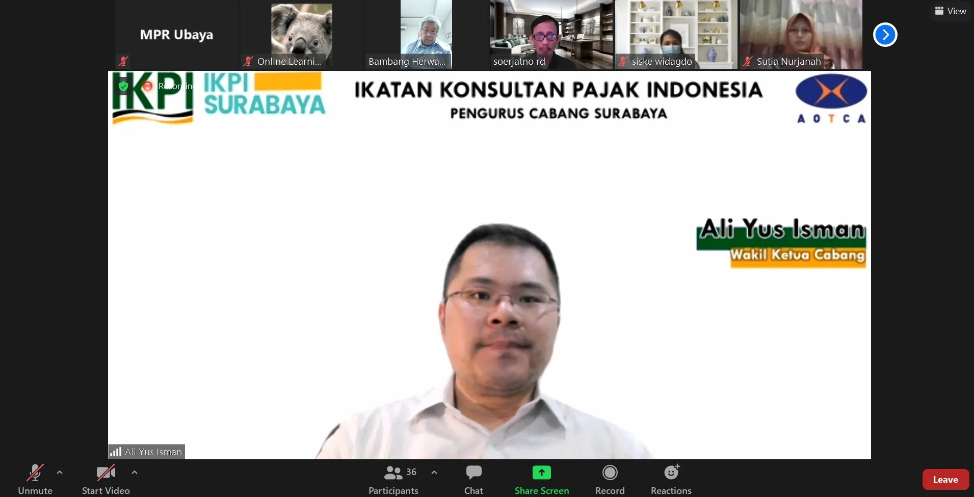 Sinergi IKPI dan Ubaya dalam Pelatihan Brevet