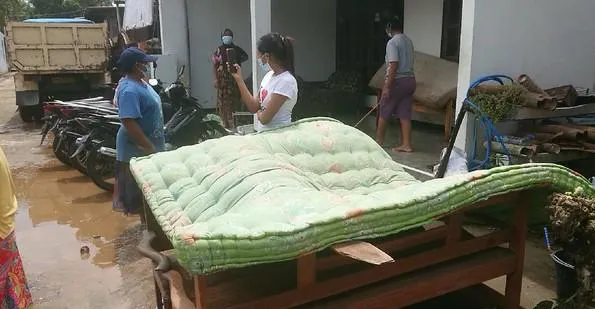 Banjir Kiriman Dari Bukit Rendam Delapan RT di Tulungagung